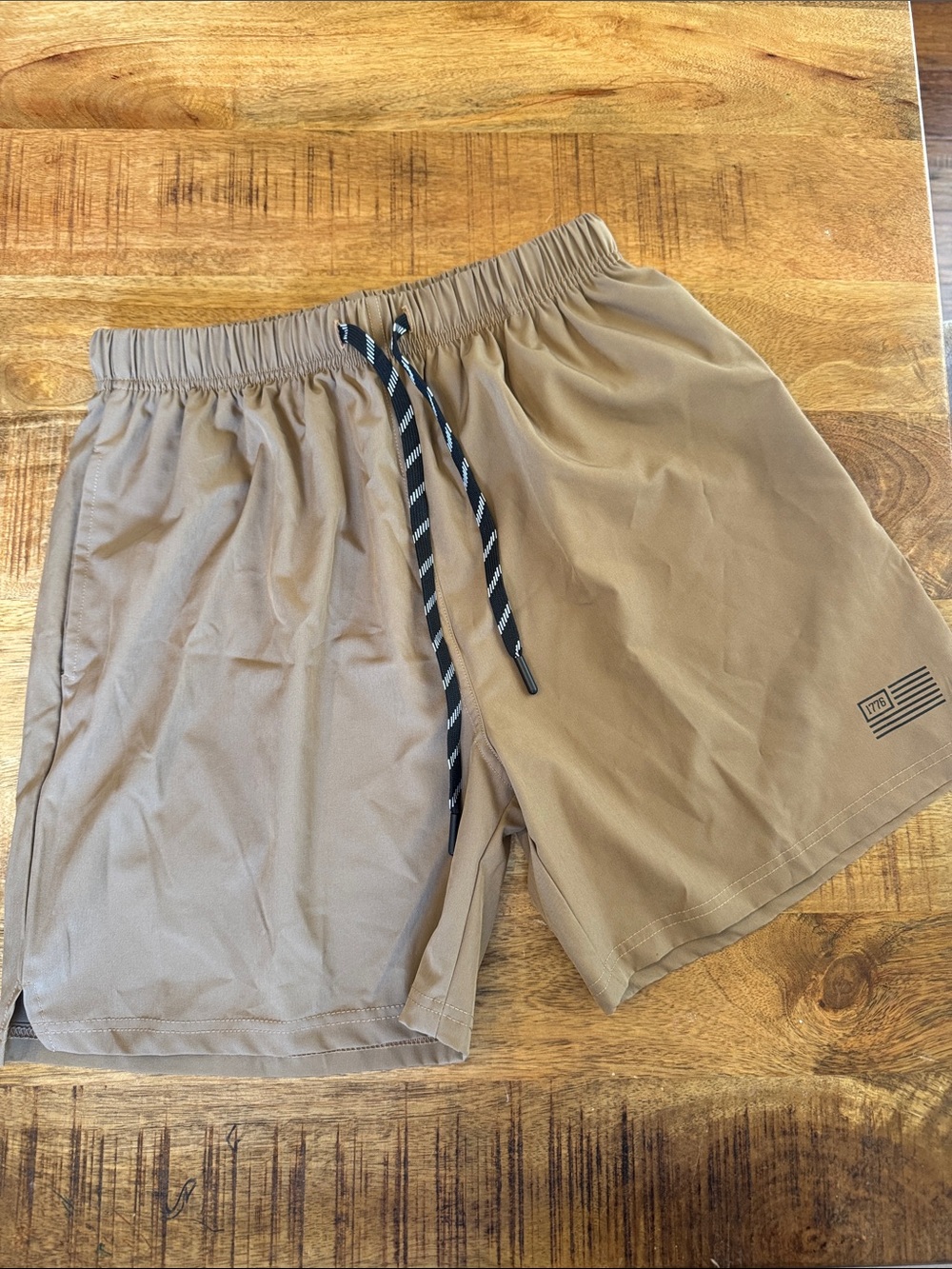 Patriot Crew Tan 1776 shorts